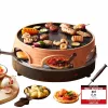 Emerio PO-113255.4 raclette gril 1500 W čierny, hnedý