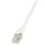 Sieťový kábel LogiLink 15 m RJ-45 Cat6 U/UTP biely
