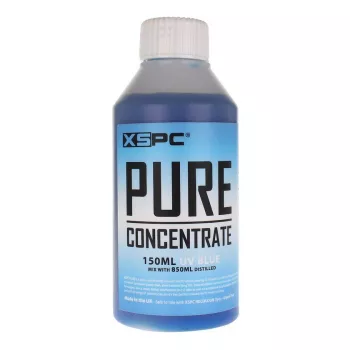 Chladiaci koncentrát XSPC Pure 150 ml — modrý UV