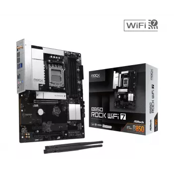 Základná doska ASRock B850 Rock WiFi 7, AMD socket AM5, ATX, DDR5, Wi-Fi 7