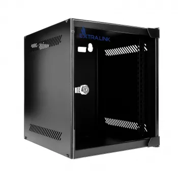 EXTRALINK LITE 6U 10 280X310 nástenný rack čierny
