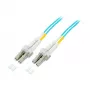 EFB-Elektronik Duplex Jumper LC-LC 50/125µ, OM3, LSZH, aqua, 2,0 mm, 1 m Výrobca: EFB Elektronik (O0312.1)