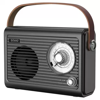 Prenosné rádio Savio RS-01 analógové čierne