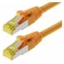 Sieťový kábel Helos Cat 6a S/FTP 0,5 m žltý