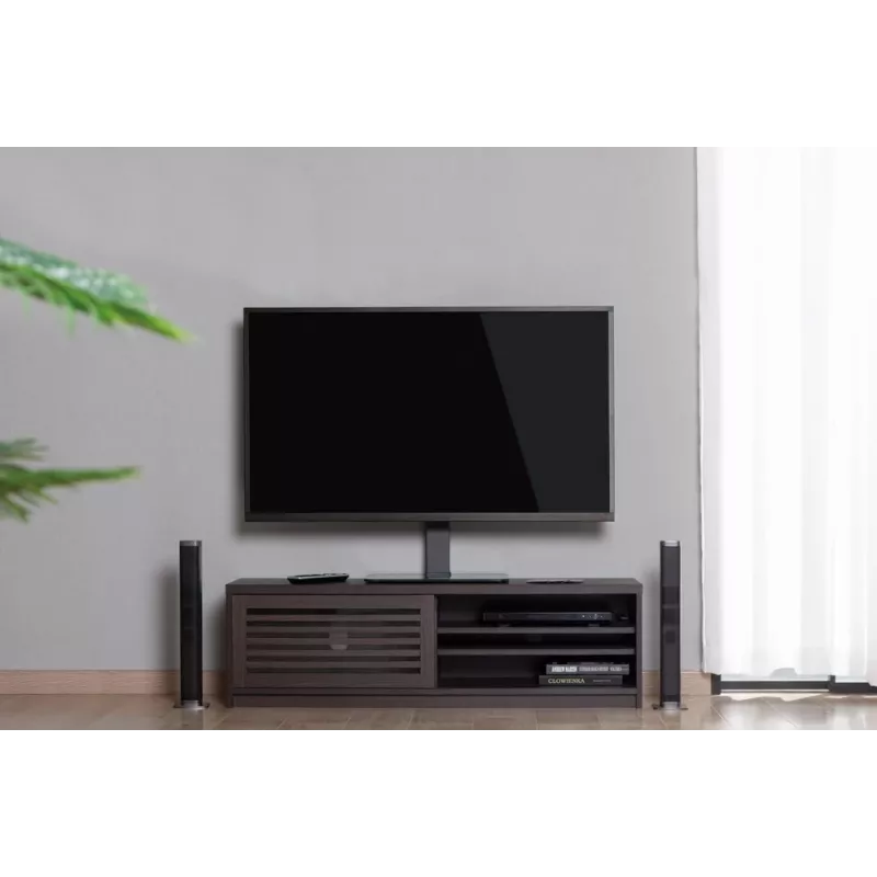 Gembird TVS-D55S-01 stolový stojan na TV (otočný), 23 - 55, čierny