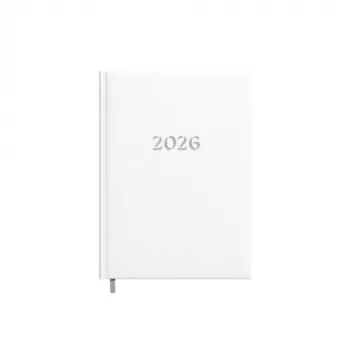 Plánovací kalendár-notebook 2026 A5 biela