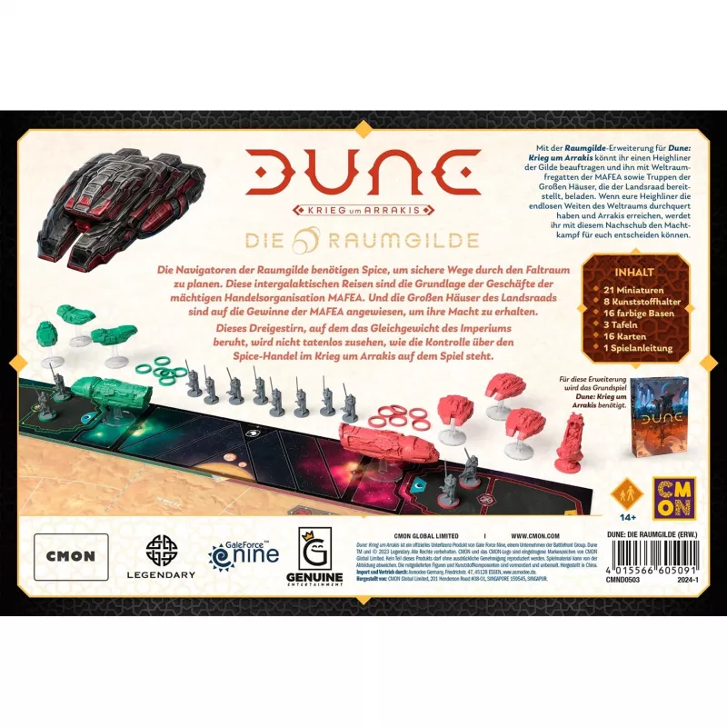 Dune: War for Arrakis - Die Raumgilde, rozšírenie stolovej hry