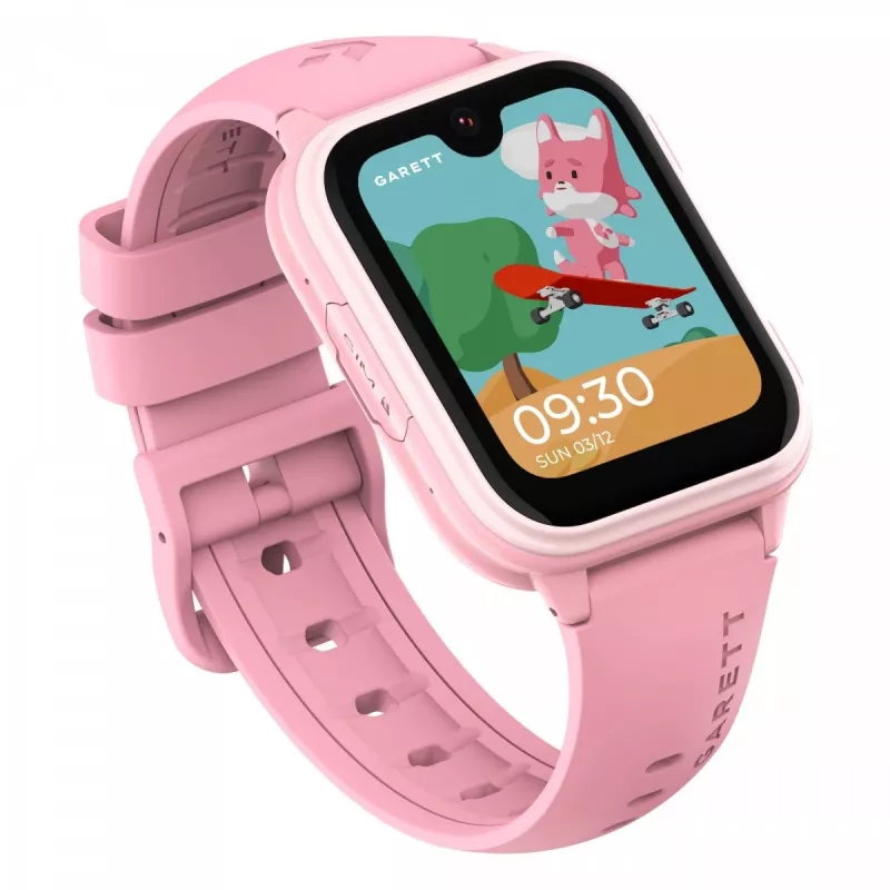 Smart hodinky Garett Kids Vibe 4G ružové