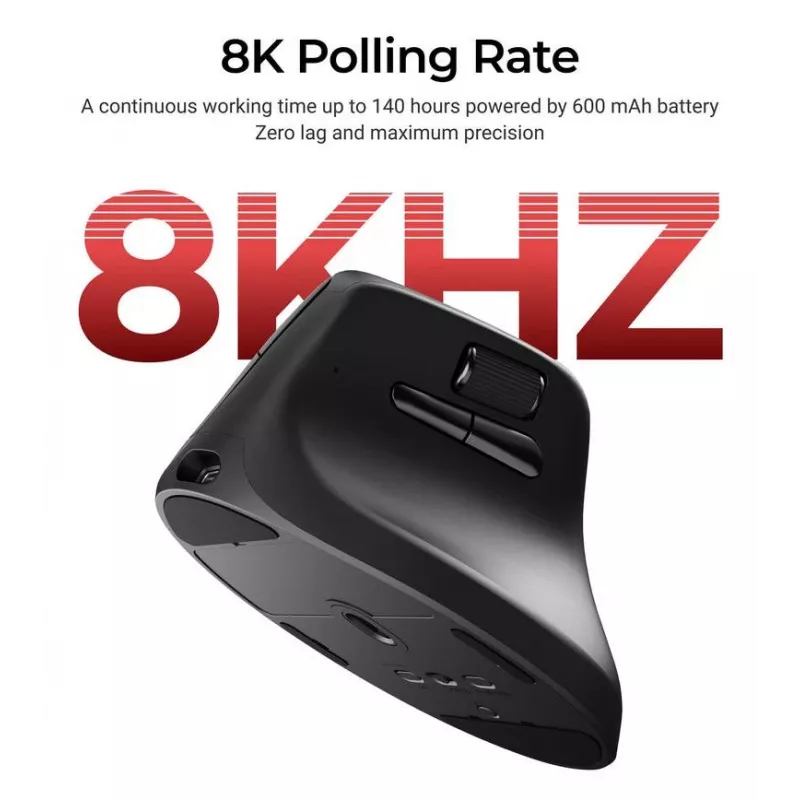 Mechanická myš Keychron M5 8K čierna (M5-A23)