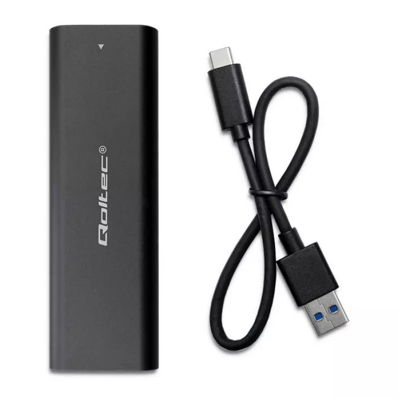 Puzdro na disky M.2 SATA SSD | NGFF | USB Type-C