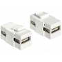 USB2.0 A konektor samica/konektor samica DeLOCK 86317