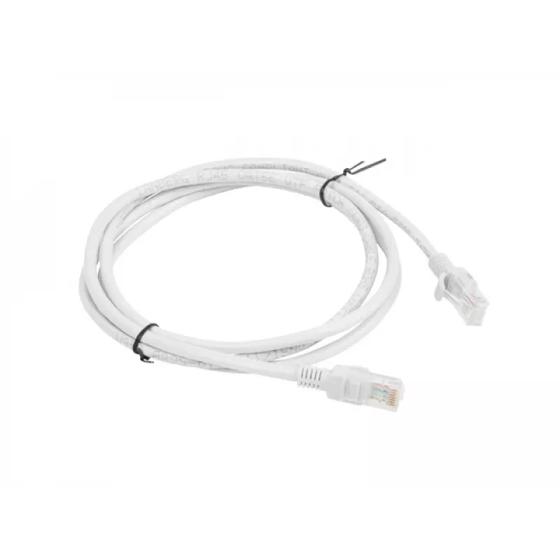 Sieťový kábel LANBERG PCU5-10CC-0150-S Cat5e U/UTP RJ-45 1,5 m sivý