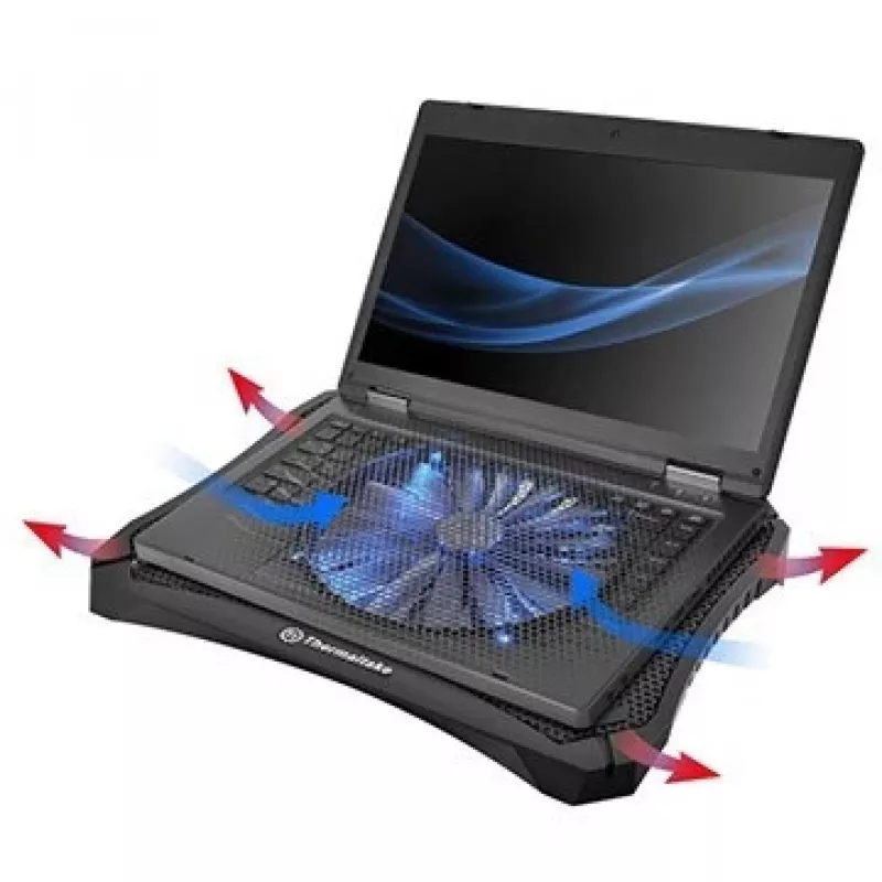 Thermaltake Massive V20 chladiaci podložka pod notebook 43,2 cm (17 palcov) čierna