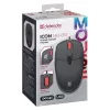 Myš DEFENDER ICON MB-057 OPTICAL 1000dpi 3P čierna tichý klik