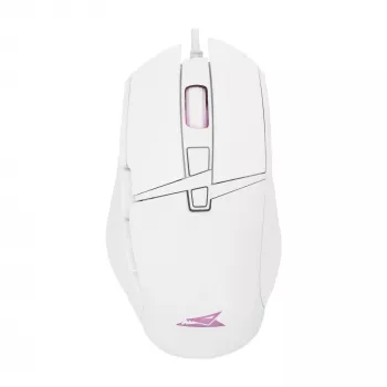 Myš Baracuda BGM-051 Raptor biela USB