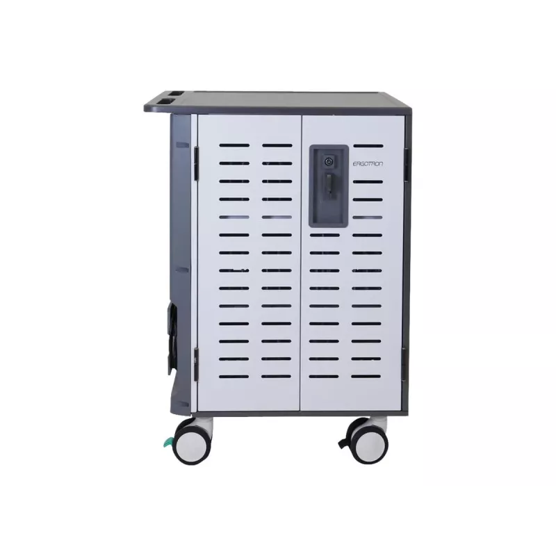 Ergotron Zip40 - vozík (len nabíjanie) - pre 40 tabletov / notebookov - veľkosť obrazovky: do 39,6 cm (do 15,6 palca)