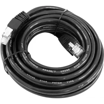 Ethernetový kábel Omnitronic CAT-5 1 m, čierny