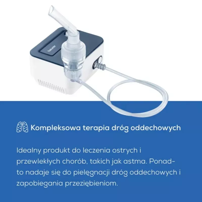 Prenosný inhalátor Beurer IH16 nebulizér pre astmu a respiračnú terapiu