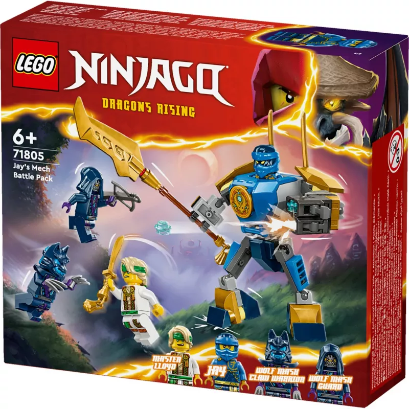 LEGO NINJAGO 71805 JAY'S MECH BATTLE PACK
