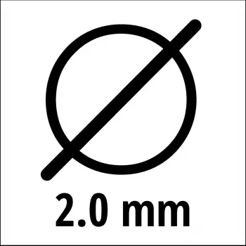 Struna do krovinorezu EINHELL Super Cut Line 2,0 mm, model 3436653, priemer 2,0 mm