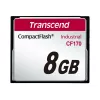Transcend Industrial - flash pamäťová karta - 8 GB - 170x - CompactFlash (TS8GCF170)