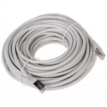 LANBERG Cat6 F/UTP RJ-45 na RJ-45 patch kábel PCF6-10CC-0150-S 1,5 m sivý