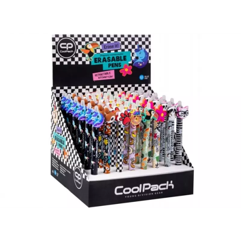 Vysúvacia vymazateľná guľôčková ceruzka CoolPack Girls
