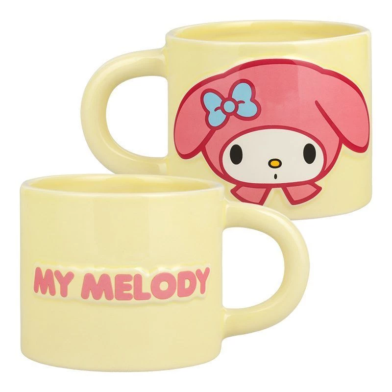 Paladone Hello Kitty My Melody reliéfny hrnček