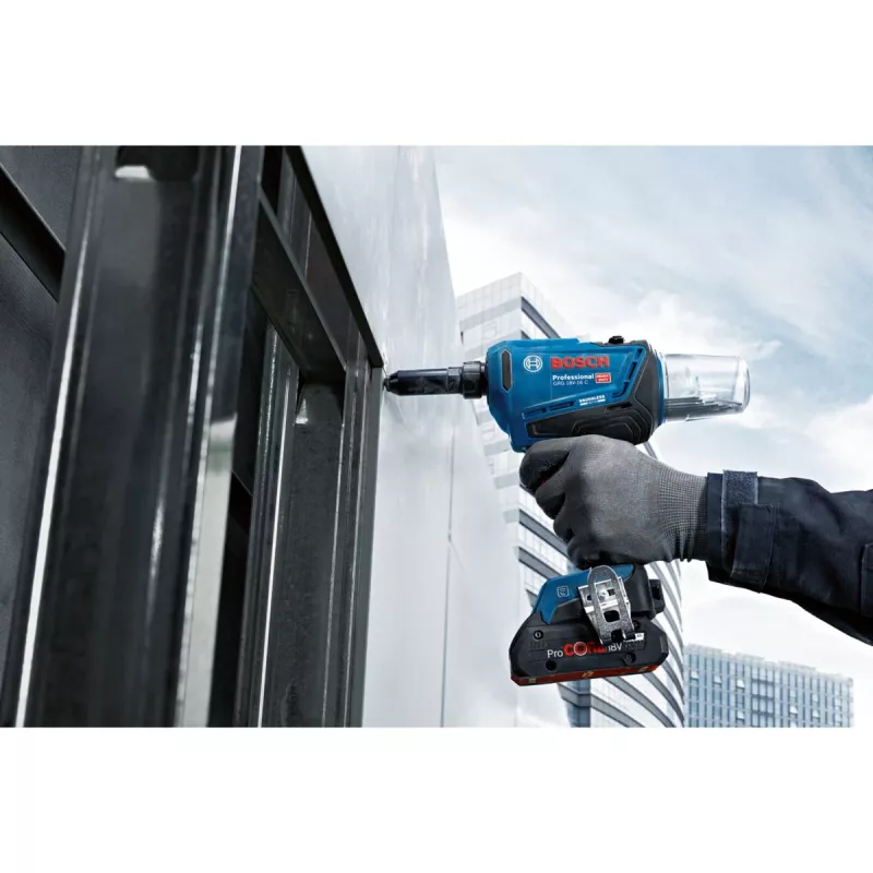 Bosch 0 601 9K5 001 nitovacia pištoľ čierna, zelená 3,2,4,4,8,5,0,5,6 mm 16000 kN