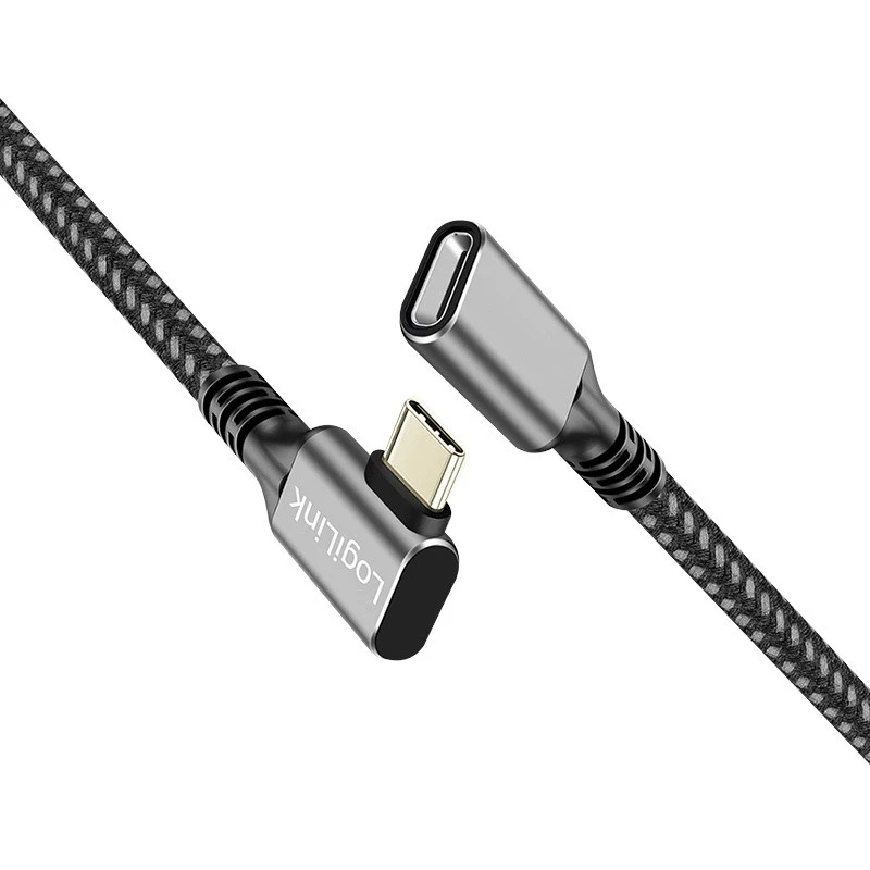 USB 3.2 Gen2 Type-C na USB-C konektor samica, PD, 1 m