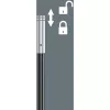 Wera 393 S extra tenký držiak bitov s flexibilným driekom (05028161001)