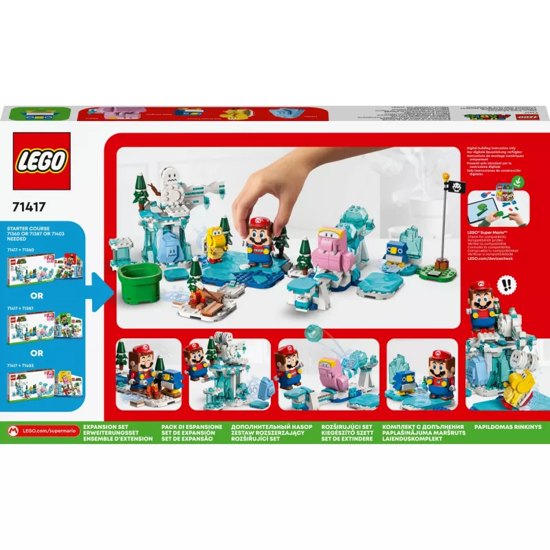 LEGO SUPER MARIO 71417 ROZŠIRUJÚCA SADA - FLIPRUS SNOW ADVENTURE