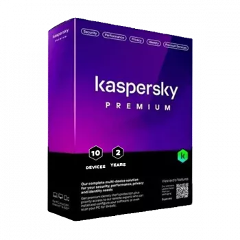 Kaspersky Premium + zákaznícka podpora | 10 zariadení | 2 roky | EÚ