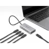 DELOCK USB hub 10 Gbps Type-C 4 porty PD 85W 30cm kábel