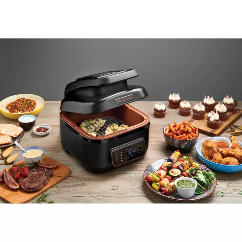 Russell Hobbs SatisFry Air & Grill multifunkčný hrniec 5.5 L 1745 W čierny