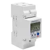 Qoltec 50882 Jednofázový elektronický merač spotreby energie na lištu | Wi-Fi | TUYA | 230V | LCD