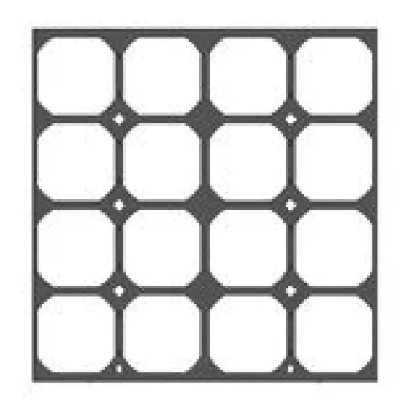 Rám ventilátora pre radiátor Watercool MO-RA IV 600 pre 140 mm ventilátory, čierny