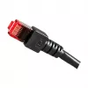 EFB-Elektronik RJ45 patch kábel Cat.6 S/FTP LSZH čierny 50 m