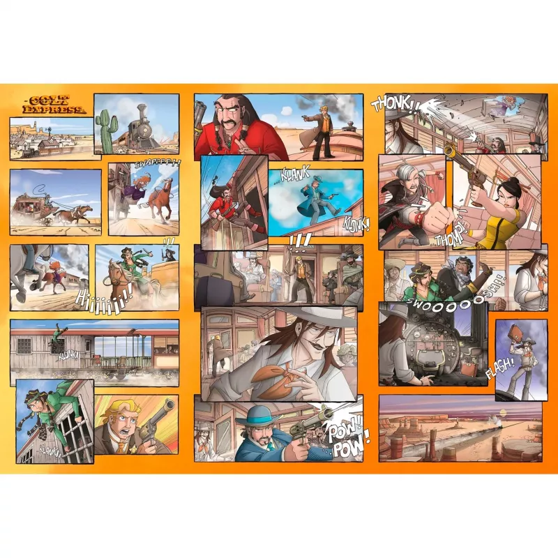 Colt Express - Big Box, dosková hra Spiel des Jahres 2015
