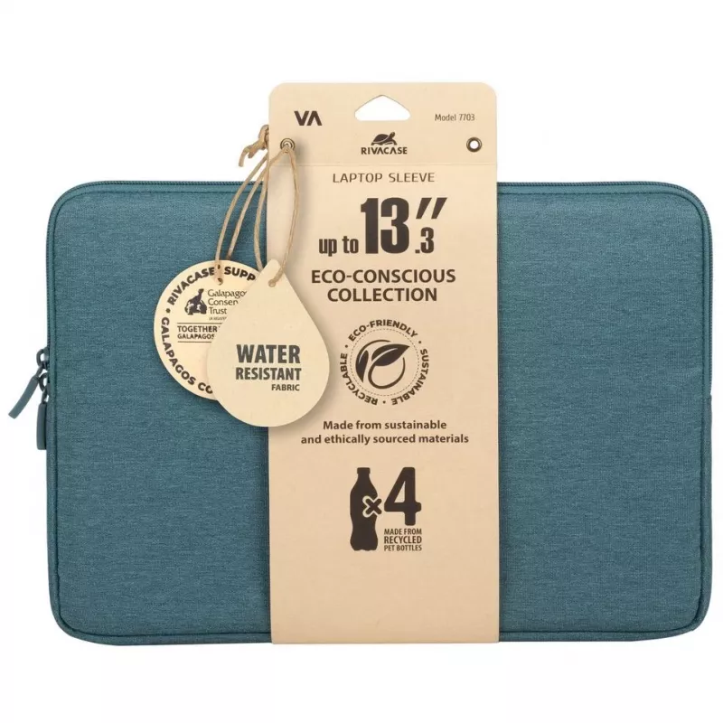 Puzdro na notebook Rivacase Suzuka 7703 35,6 cm aqua