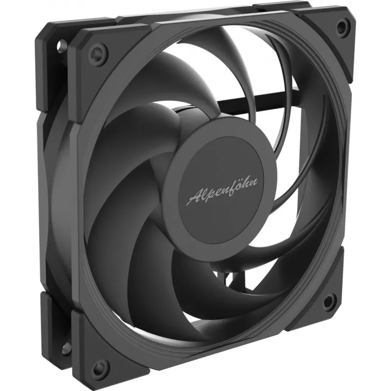 120-mm PWM ventilátor skrine EKL Alpenföhn Jetstream 120x120x27, PWM ovládanie, hrúbka 27 mm