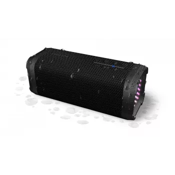 2.1 prenosný reproduktorový systém Philips TAS2000B/00 čierna, 10 W RMS, 4,8 cm menič, Bluetooth, IPX5