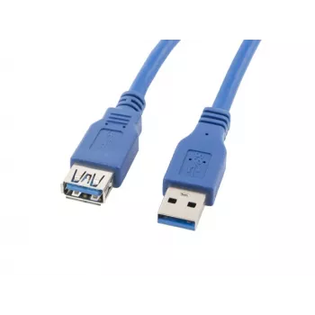 Predlžovací kábel USB 3.0 AM-AF modrý 3M