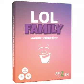 Anzen LOL FAMILY Lachen verboten kartová hra