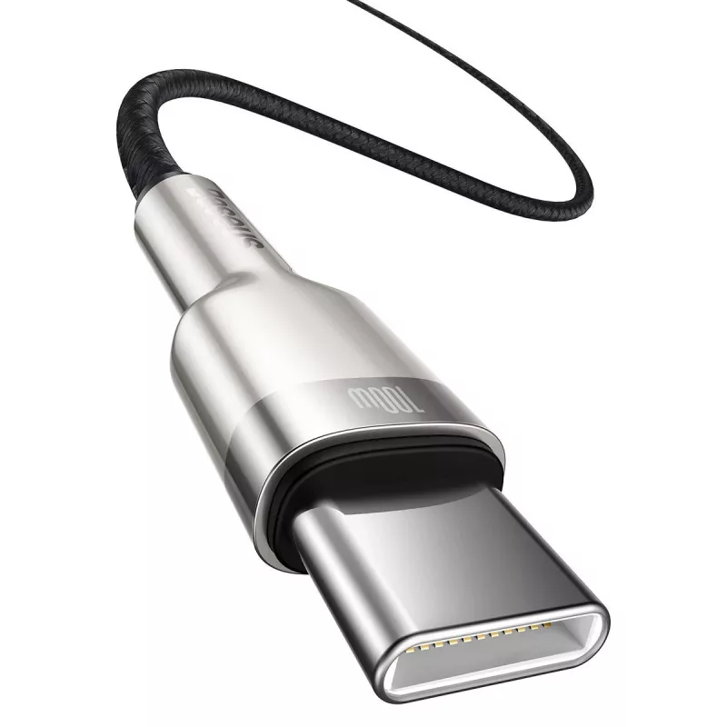 Kábel USB-C na USB-C Baseus CATJK-C01, USB 3.2 Gen 1, 1 m, čierny