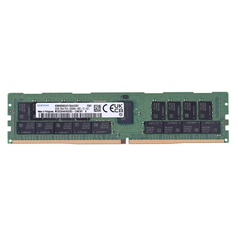 Samsung - DDR4 - modul - 32GB - DIMM 288-PIN - 3200 MHz / PC4-25600 registrový - ECC (M393A4K40DB3-CWE)