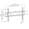 LogiLink BP0018 držiak/stojan na TV 177,8 cm (70) čierny