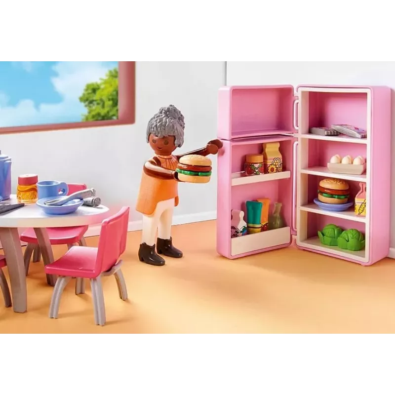 Kuchyňa Playmobil My Life Kitchen 71608 viacfarebná plast 4-10 rokov