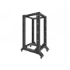 Voľne stojaci rack LANBERG OR01-6822-B 22U, 600 mm Š x 800 mm H, čierny, nosnosť 600 kg