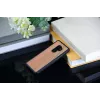 Puzdro na smartphone man and wood pre Samsung Galaxy S9 Plus — Cappuccino čierna